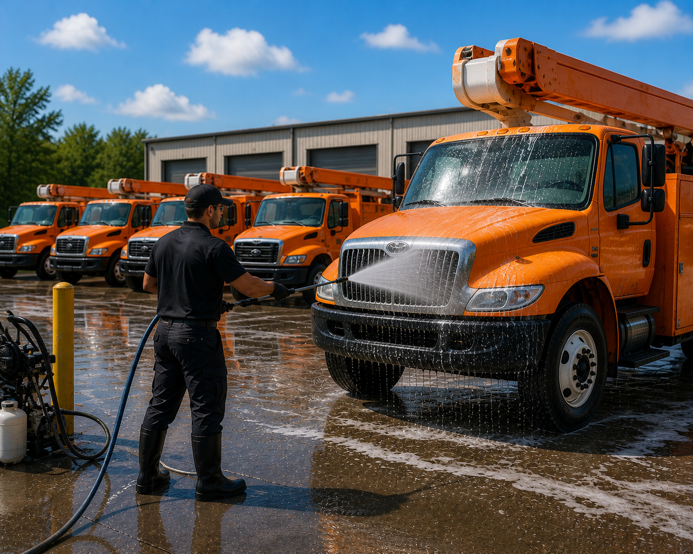 Fleet Washing service